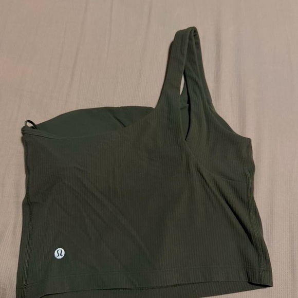 Green One-Shoulder Top - Picture 3 of 3